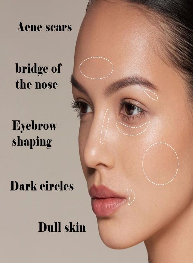 QIDSTERS Liquid Concealer for Older Women, Under Eye Brightener Full Coverage Concealer for Dark Circles, Spots, Lightweight Waterproof Foundation Makeup, Vegan & Cruelty-Free, 10 Deep - Image 4